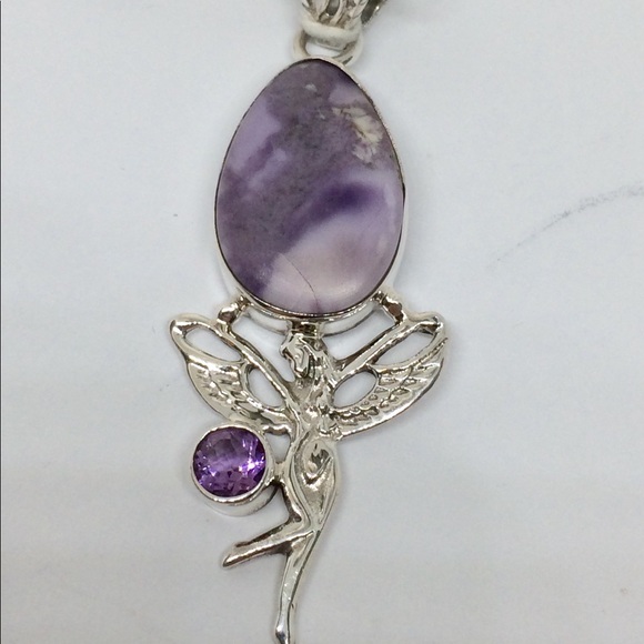 🏵💎TIFFANY STONE/AMETHYST STERLING SILVER 🧚‍♂️ - Picture 6 of 8